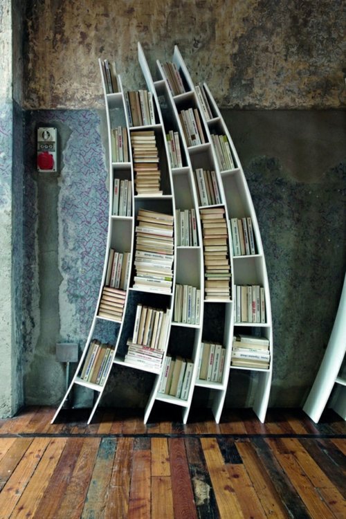 Creative ideas for books Storage – original home library design