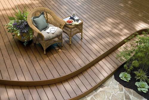 Deck embarrassed – cool idea for your outdoor area