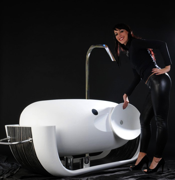 Designer bath – unique concept of DiciannoveDieciDesign