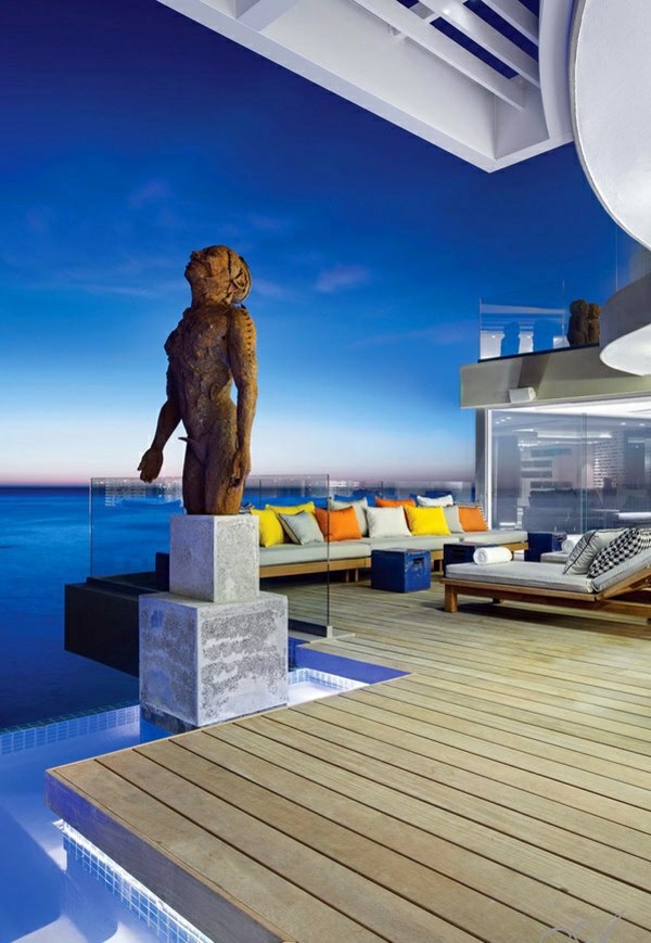 Designer newly designed apartment on the Atlantic Ocean by Antoni Associates
