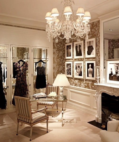 Dressing room design – 40 beautiful and fine ideas for your wardrobe