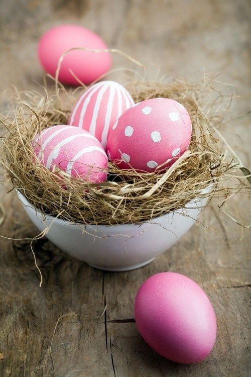 Easter Decor in Pink and Purple tinker – 60 cool decorating ideas for you