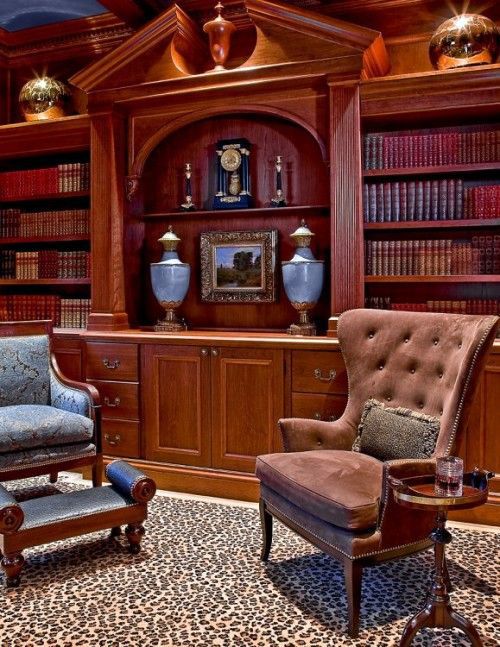 Elegant House Library -15 fabulous design ideas