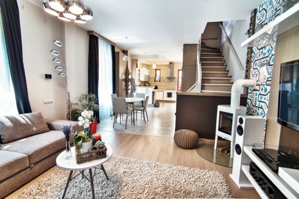 Extravagant apartment with bespoke interior design in Budapest