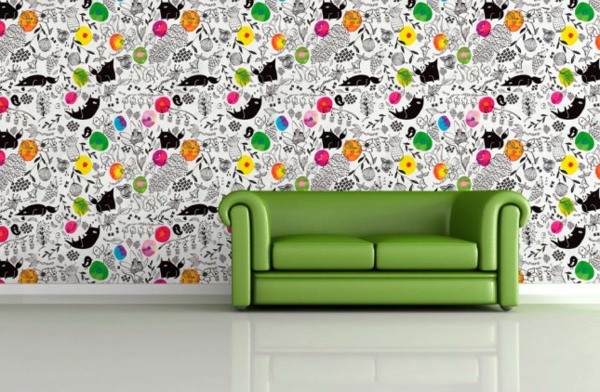 Fancy wallpaper for your chic wall decoration