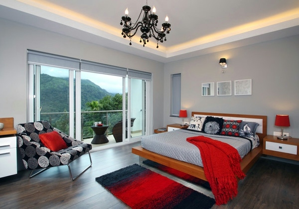 Fashion bedroom wall – color combination and color design | Interior