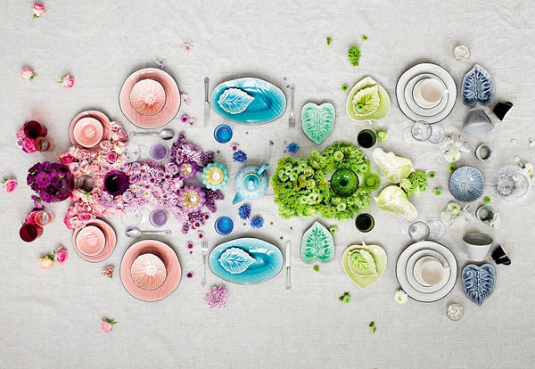 Festive spring table decoration – the 10 best Party Decoration Ideas