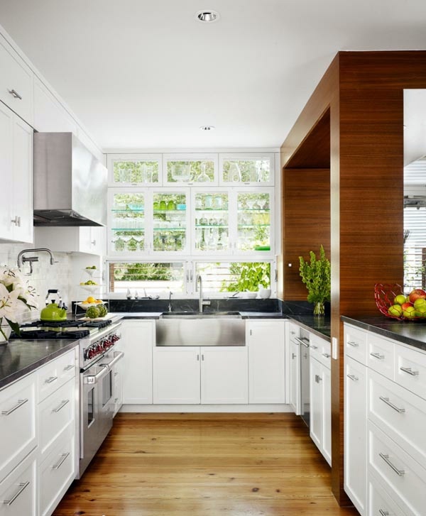 Functional and practical kitchen solutions for small 