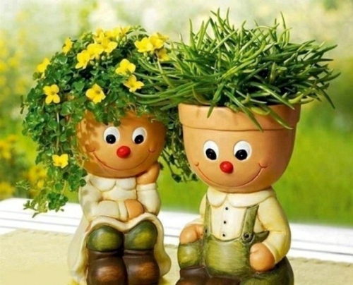 Garden decoration make yourself