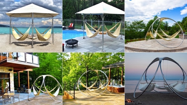 Garden hanging chairs and hammocks by Trinity Hammocks