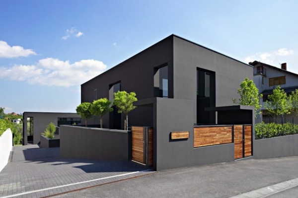 Gray facade? Yes, this is a very good choice!