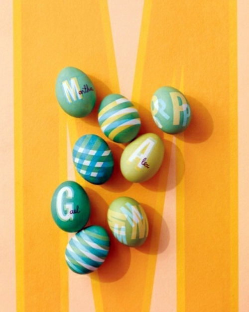 How to make easy and original Easter eggs?