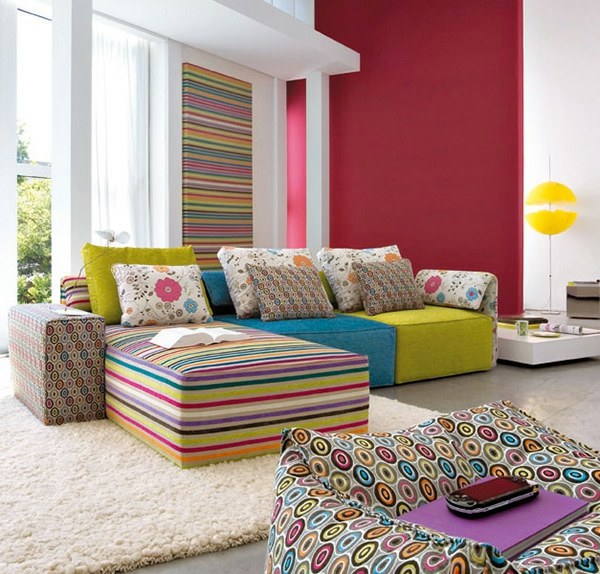 Interior Design from Linea Italia – cool ideas with modular sofa