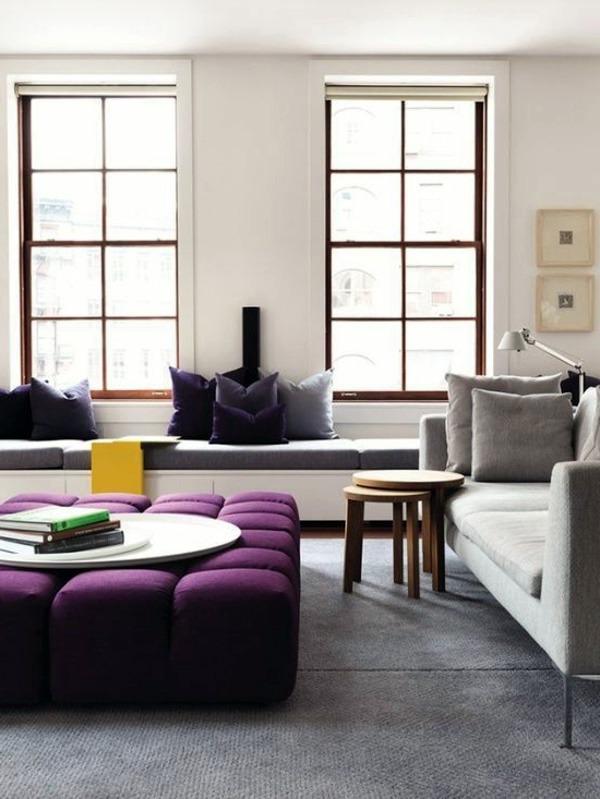 Interior Design Ideas – The violet color in the interior