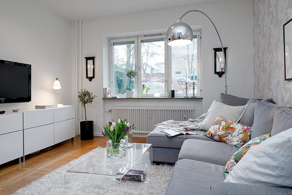 Interior Design – Small Apartment in Sweden with a trendy style