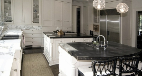 Kitchen countertops and the five best matching materials next to the granite