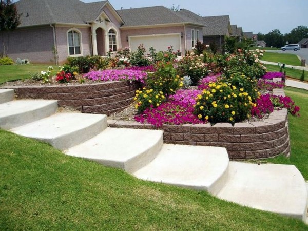 Landscaping on a slope - How to make a beautiful hillside ...