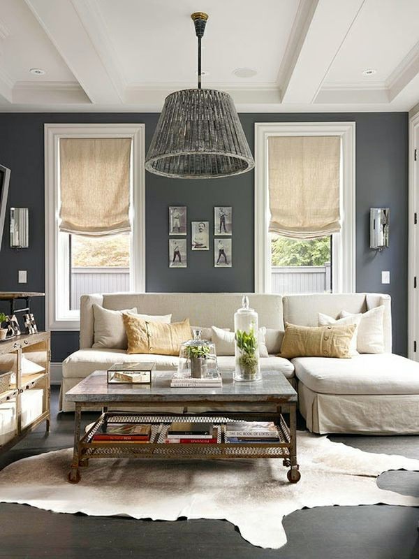Living Room Colors – 22 Decorating Ideas with Black