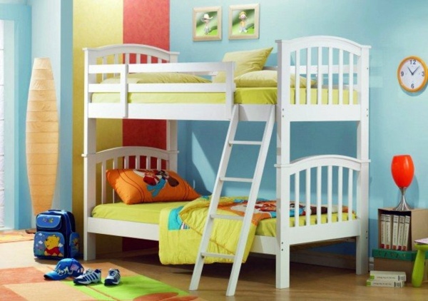 Loft bed in the nursery – 100 cool bunk beds for children