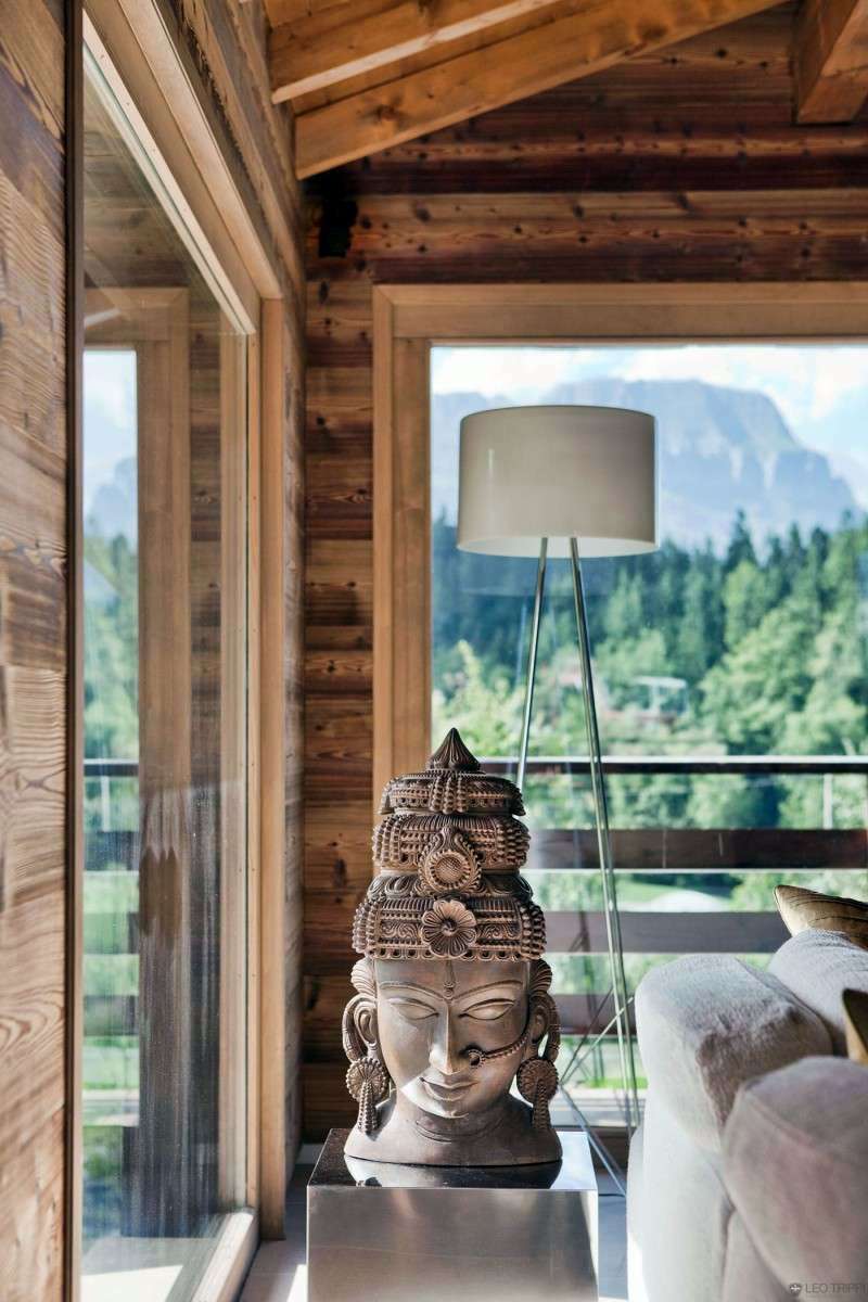 Luxury mountain chalet in the French Alps