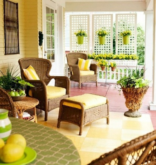 Make cozy balcony | Interior Design Ideas | AVSO.ORG