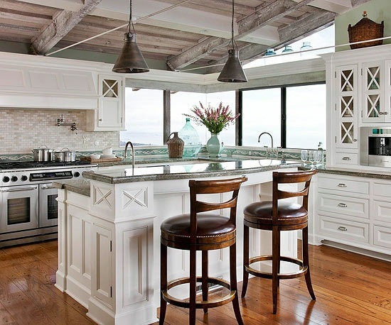 Makeover complete the kitchen – Inspiration from the ocean