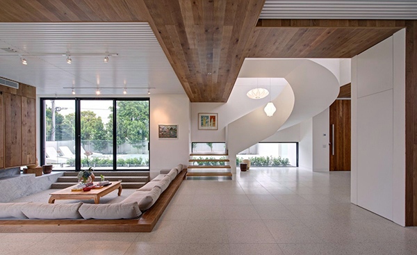 Modern and warm interior Villa