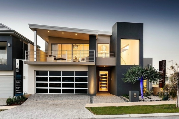 Modern architect-designed house in the Australian city of Perth