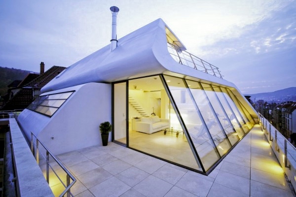 Modern architectural design – Penthouse "I-40" in Stuttgart