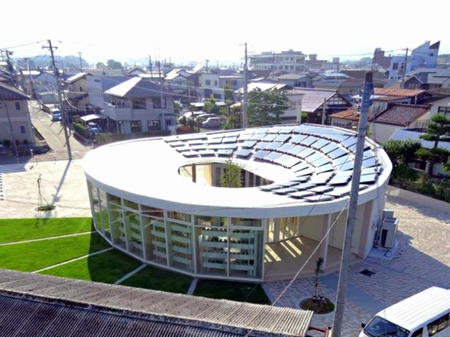 Modern architecture for charitable purposes in Fukushima