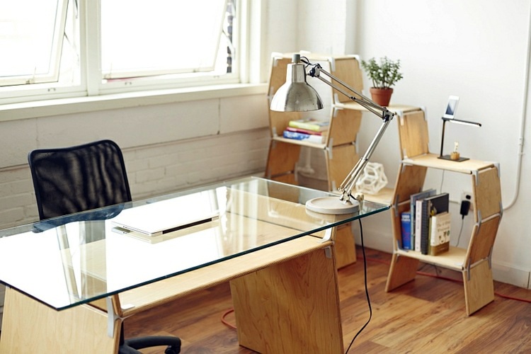 Modern designer furniture, can be constructed without tools