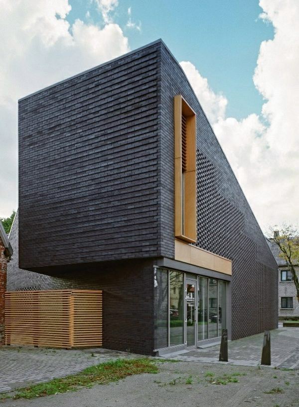 facade cladding modern brick impressive character architecture facades cool building avso freshdesignpedia