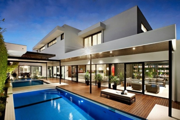 Modern house situated in the heart of Melbourne, Australia