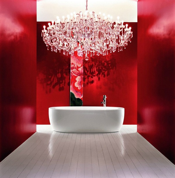 Modern red means – enjoy an energetic atmosphere