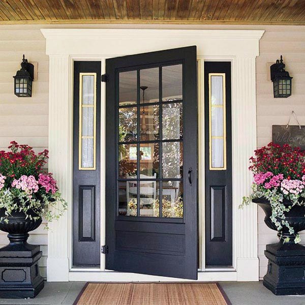 More Fresh on the input – you provide a spring-like atmosphere in his own front door