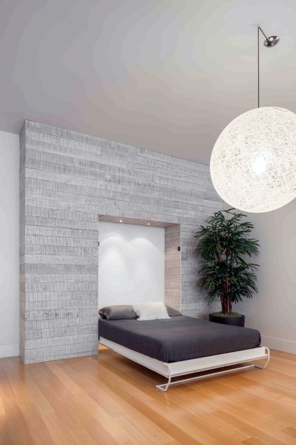 Murphy bed build yourself – trendy, space-saving interior design ideas