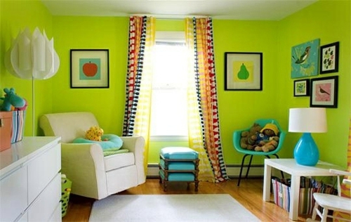 Nursery emphasize – 20 colorful decorating ideas