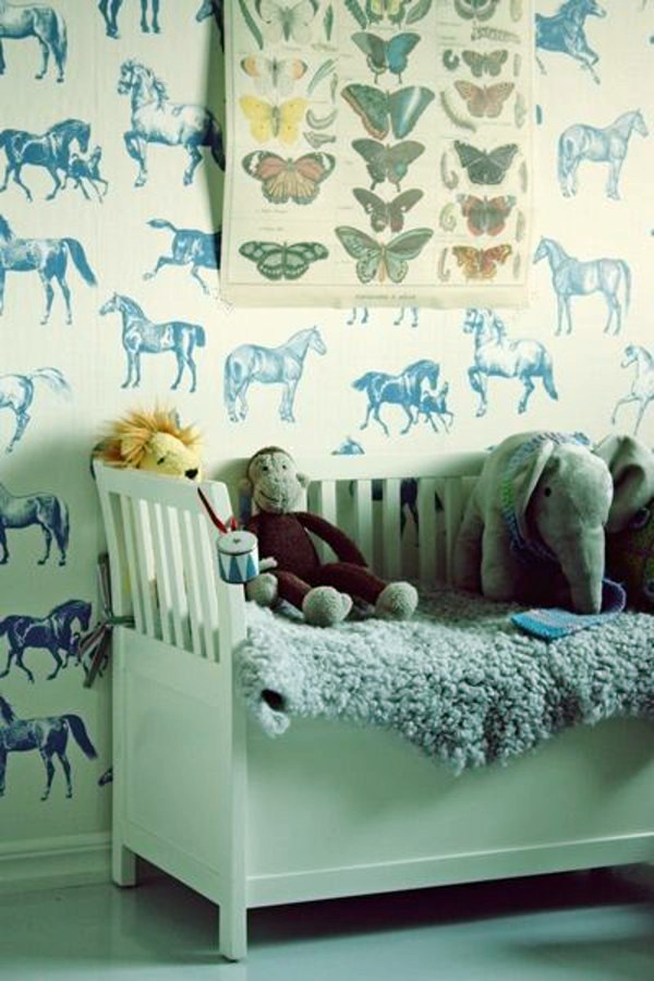 Nursery wallpaper – color ideas for your interior