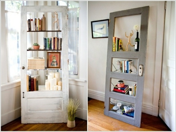 Old doors re-use – DIY wooden furniture