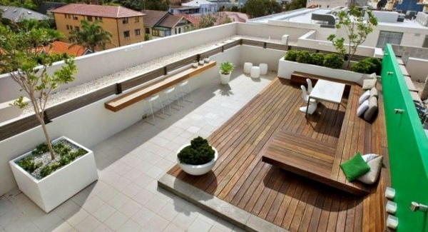 Roof terrace design ideas, examples and important aspects