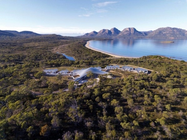 Saffire Freycinet resort in Tasmania, the