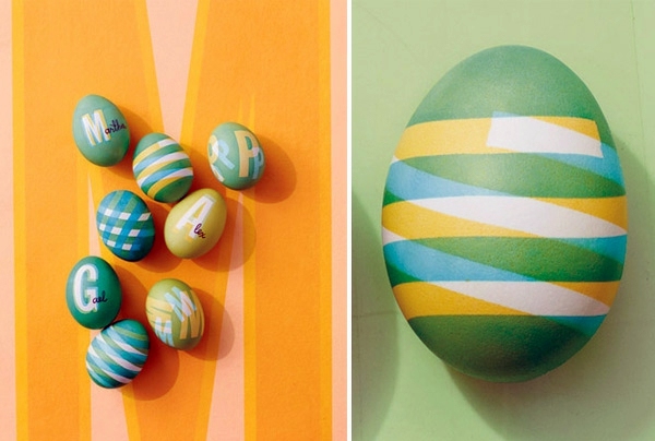 Selected paint Easter eggs – Easter Decor DIY