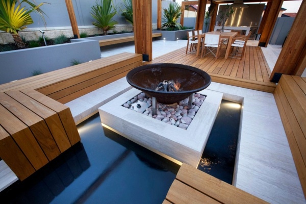 Terrace with teak wood flooring – modern solution for any outdoor area