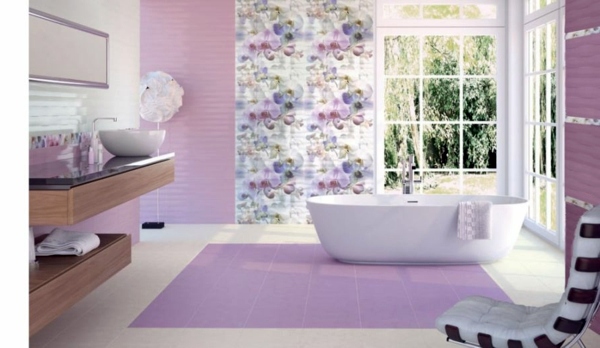 Tiles in the bathroom design – cool bathroom pictures