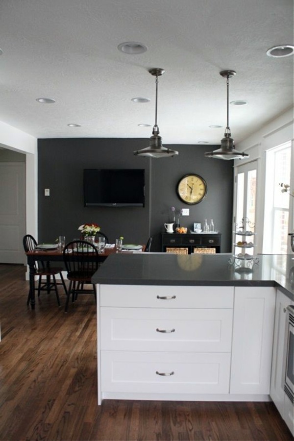 Wall color grays – stay in tune with the fashion