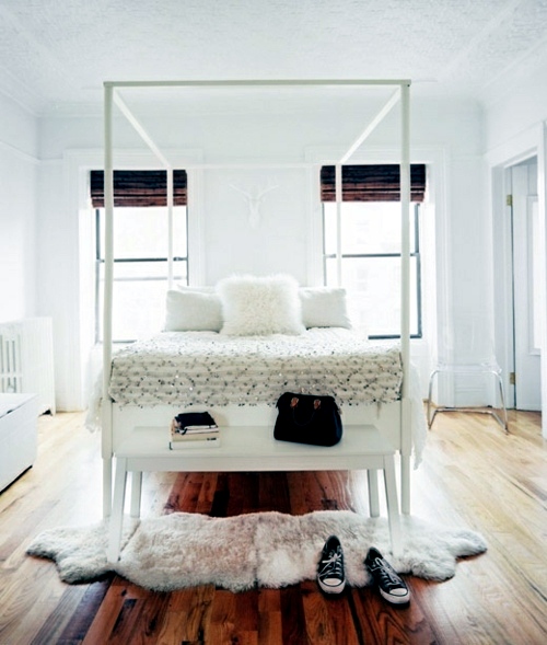 33 amazing white canopy bed design for your bedroom