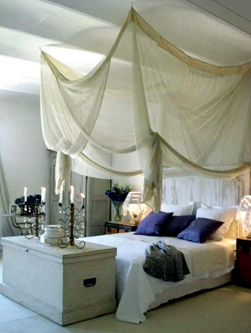 33 amazing white canopy bed design for your bedroom