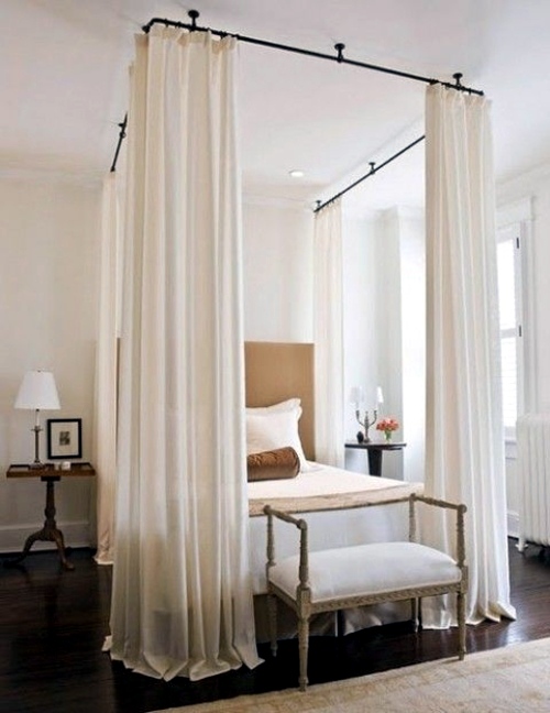 33 amazing white canopy bed design for your bedroom