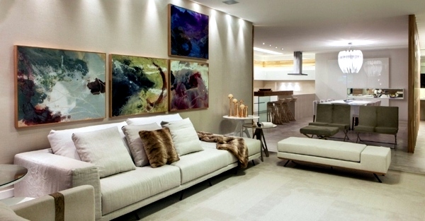 Carpet in Cream - The pastel colors dominate at home