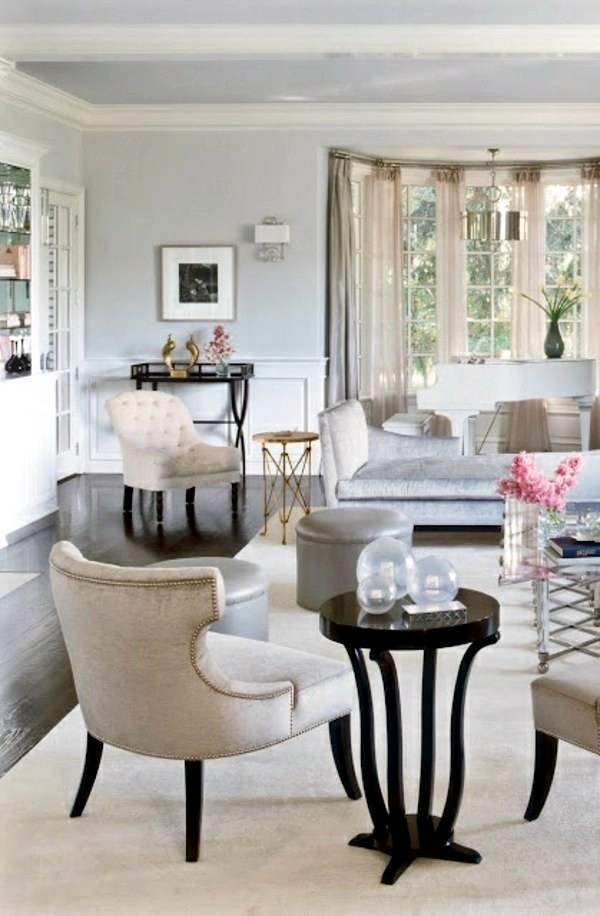 Carpet in Cream - The pastel colors dominate at home